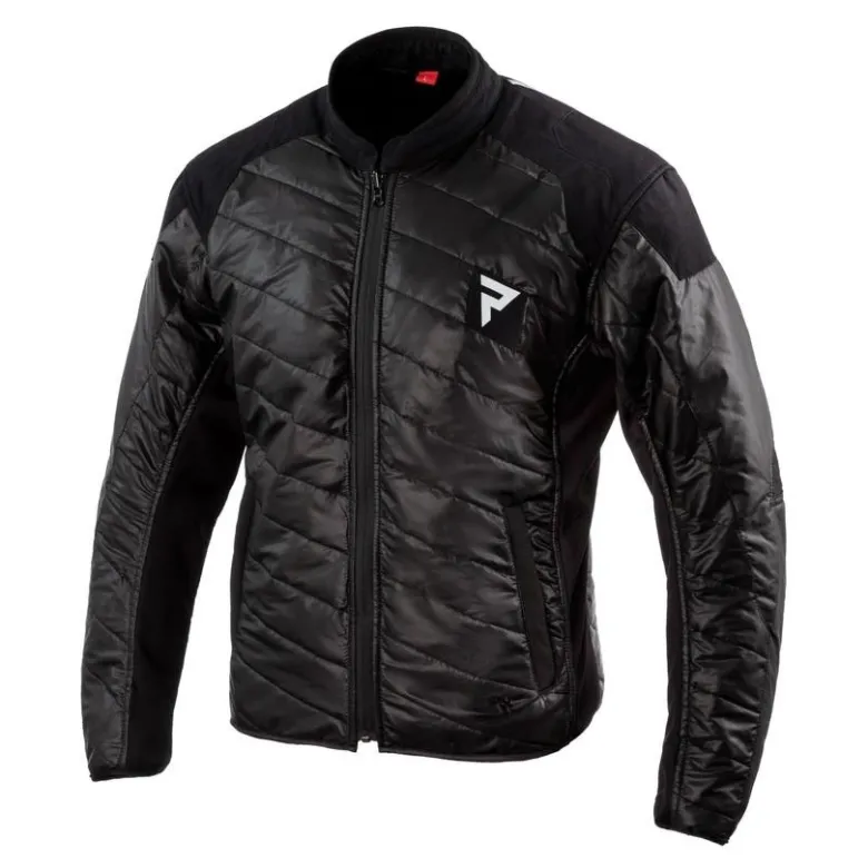 Kurtka tekstylna REBELHORN HARDY II GREY/BLACK/FLO YELLOW czarny szary żółty fluo