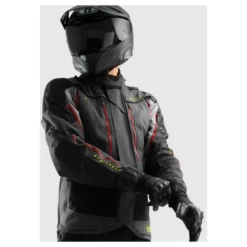 Kurtka tekstylna REBELHORN HARDY 3.0 ANTHRACITE/GREY/YELLOW grafitowy szary żółty
