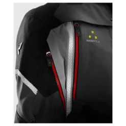 Kurtka tekstylna REBELHORN HARDY 3.0 ANTHRACITE/GREY/YELLOW grafitowy szary żółty