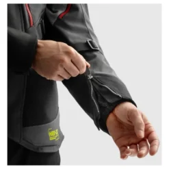 Kurtka tekstylna REBELHORN HARDY 3.0 ANTHRACITE/GREY/YELLOW grafitowy szary żółty