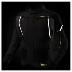 Kurtka tekstylna REBELHORN HARDY 3.0 ANTHRACITE/GREY/YELLOW grafitowy szary żółty