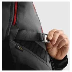 Kurtka tekstylna REBELHORN HARDY 3.0 ANTHRACITE/GREY/YELLOW grafitowy szary żółty