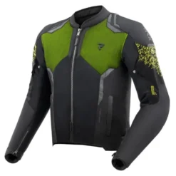 Kurtka tekstylna REBELHORN JAX BLACK/FLUO YELLOW czarny żółty fluo