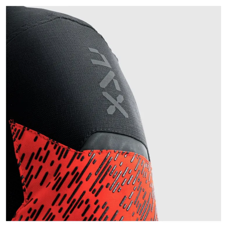 Kurtka tekstylna REBELHORN JAX BLACK/RED czarny czerwony