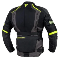 Kurtka tekstylna REBELHORN PATROL BLACK/FLO YELLOW czarny żółty fluo