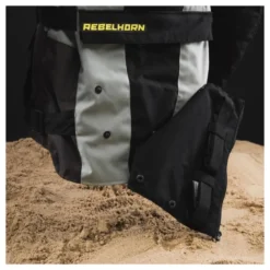 Kurtka tekstylna REBELHORN PATROL GREY/BLACK/FLO YELLOW szary czarny żółty fluo