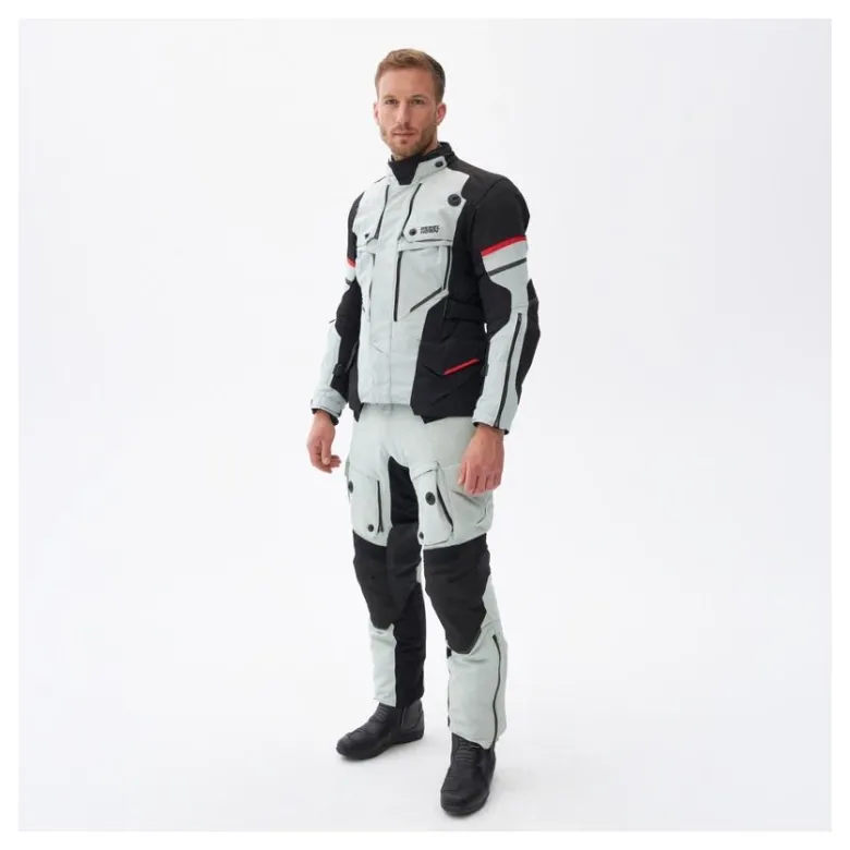 Kurtka tekstylna REBELHORN RANGE GREY/BLACK/RED szary czarny czerwony