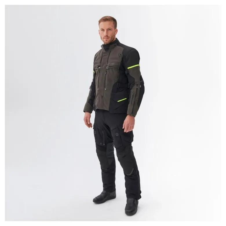 Kurtka tekstylna REBELHORN RANGE ANTHRACITE/BLACK/FLUO YELLOW grafitowy czarny żółty fluo