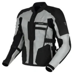 Kurtka tekstylna REBELHORN SCANDAL II SILVER/BLACK srebrny czarny