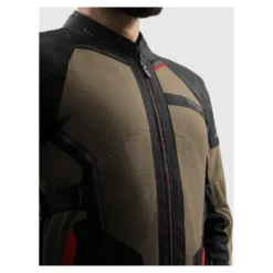 Kurtka tekstylna REBELHORN SCANDAL 3 DESERT/BLACK/RED brązowy czarny czerwony
