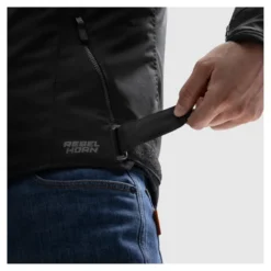 Kurtka tekstylna REBELHORN SWIFT BLACK czarny