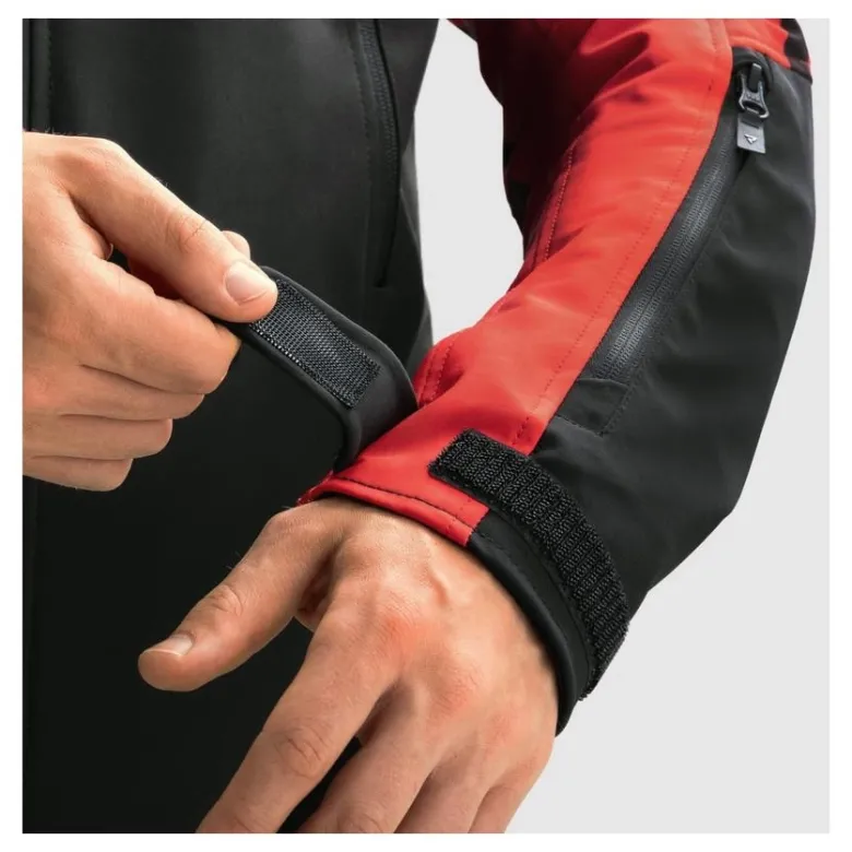 Kurtka tekstylna REBELHORN SLASH SPIDER BLACK/RED czarny czerwony