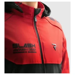 Kurtka tekstylna REBELHORN SLASH SPIDER BLACK/RED czarny czerwony