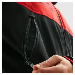 Kurtka tekstylna REBELHORN SLASH SPIDER BLACK/RED czarny czerwony