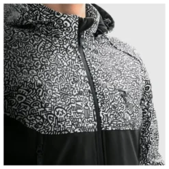 Kurtka tekstylna REBELHORN SLASH NORIAKI BLACK/WHITE czarny biały