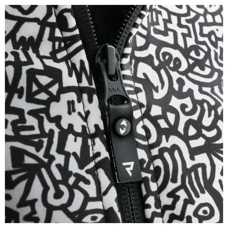 Kurtka tekstylna REBELHORN SLASH NORIAKI BLACK/WHITE czarny biały
