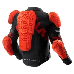 Kurtka tekstylna REBELHORN VANDAL 2 BLACK/RED czarny czerwony