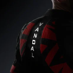 Kurtka tekstylna REBELHORN VANDAL 2 BLACK/RED czarny czerwony