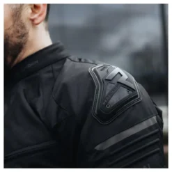 Kurtka tekstylna REBELHORN VANDAL BLACK czarny