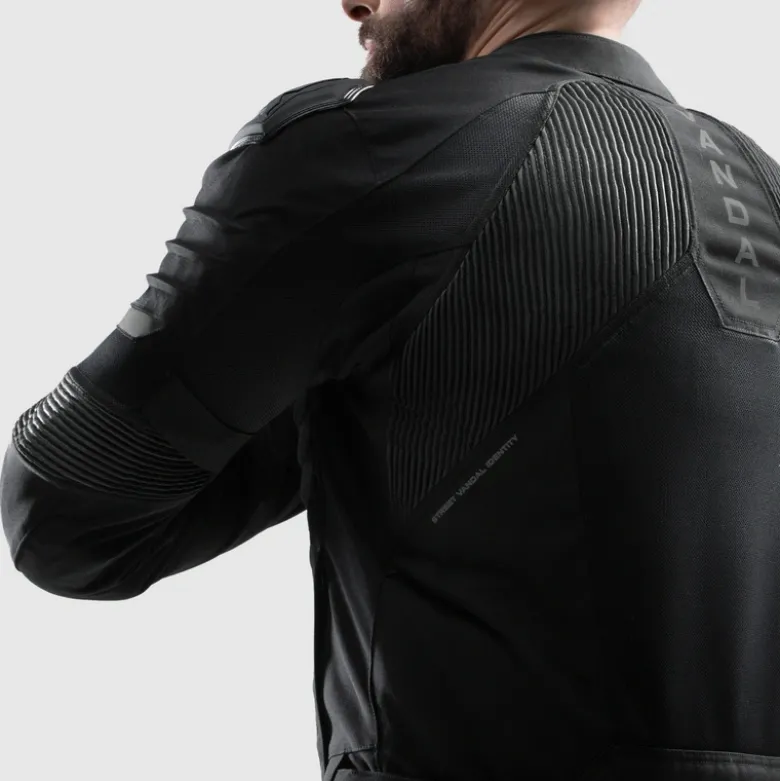 Kurtka tekstylna REBELHORN VANDAL 2 AIR BLACK czarny