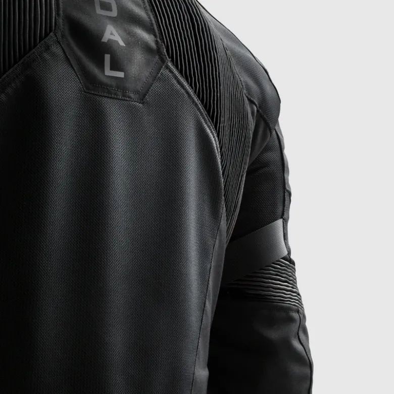 Kurtka tekstylna REBELHORN VANDAL 2 AIR BLACK czarny