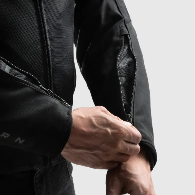 Kurtka tekstylna REBELHORN VANDAL 2 AIR BLACK czarny