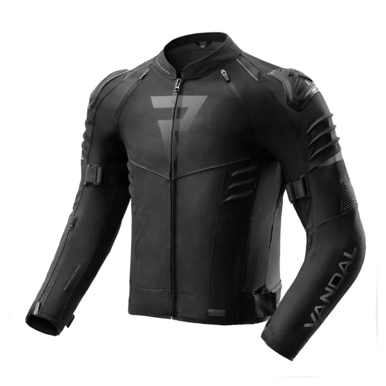 Kurtka tekstylna REBELHORN VANDAL 2 BLACK czarny