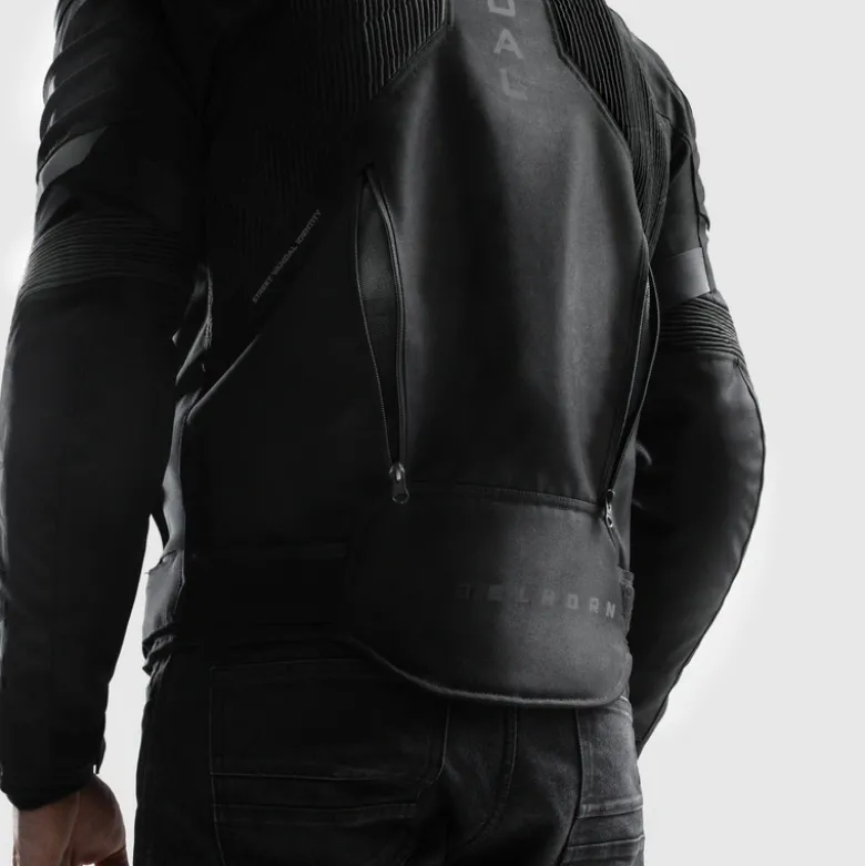 Kurtka tekstylna REBELHORN VANDAL 2 BLACK czarny