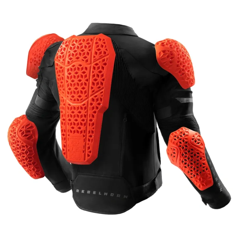 Kurtka tekstylna REBELHORN VANDAL 2 BLACK czarny