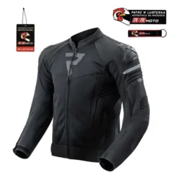 Kurtka tekstylna REBELHORN VANDAL MESH BLACK czarny
