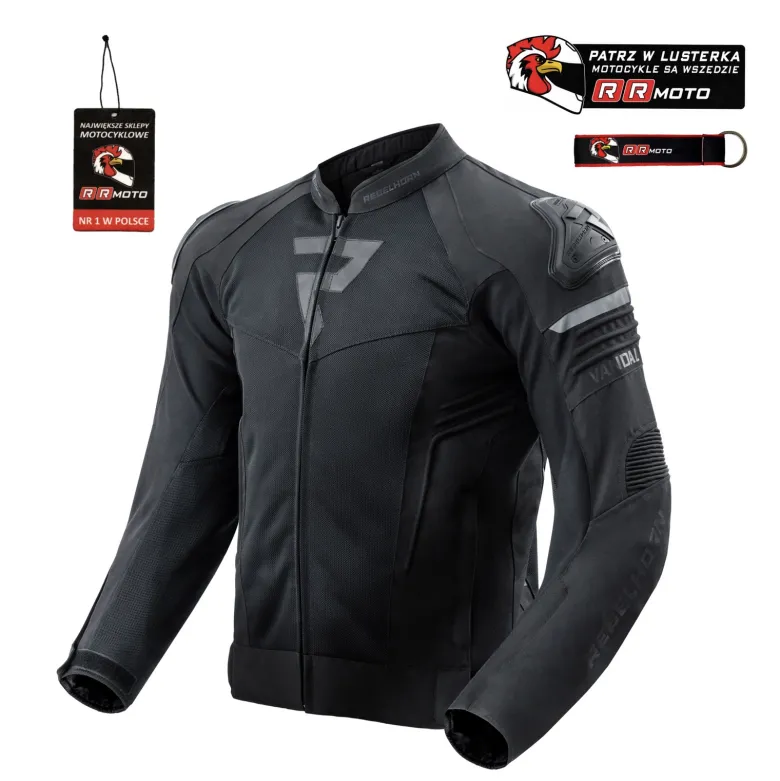 Kurtka tekstylna REBELHORN VANDAL MESH BLACK czarny
