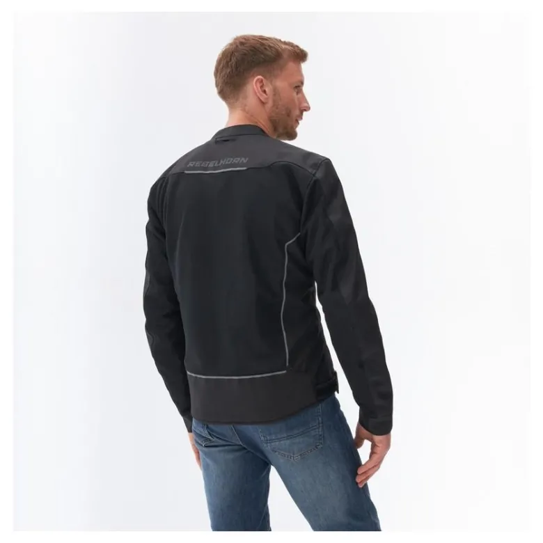 Kurtka tekstylna REBELHORN WAVE BLACK czarny