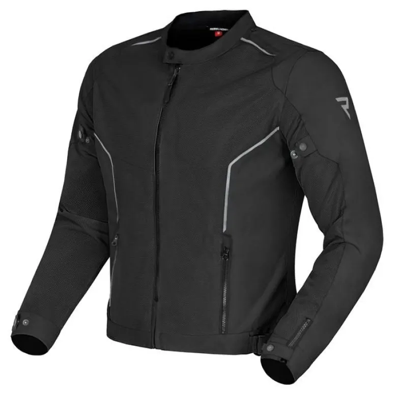 Kurtka tekstylna REBELHORN WAVE BLACK czarny