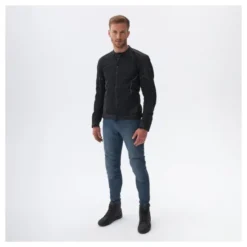 Kurtka tekstylna REBELHORN WAVE BLACK czarny