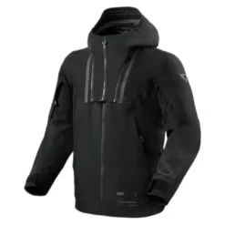 Kurtka tekstylna REVIT COMPONENT 3 H2O BLACK czarny