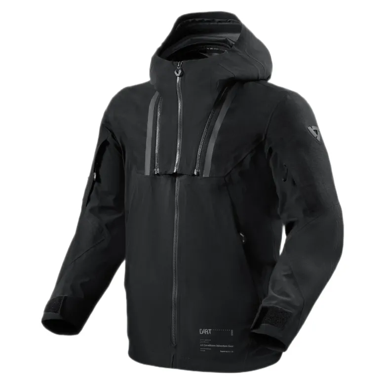 Kurtka tekstylna REVIT COMPONENT 3 H2O BLACK czarny