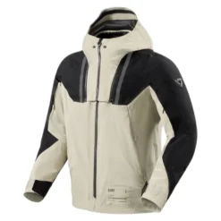 Kurtka tekstylna REVIT COMPONENT 3 H2O BLACK/SAND czarny beżowy