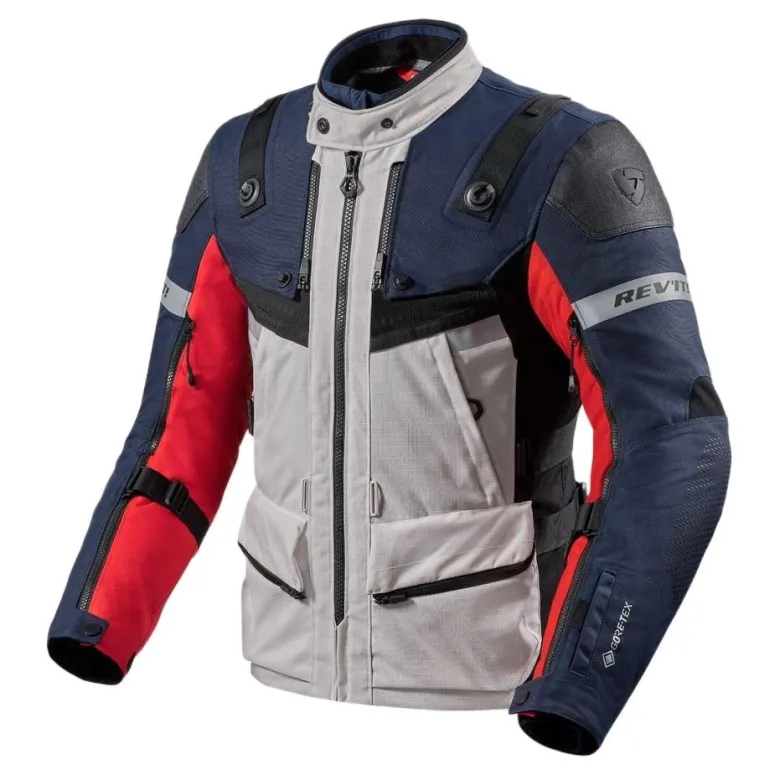 Kurtka tekstylna REVIT DEFENDER 3 GTX RED/BLUE czerwony niebieski