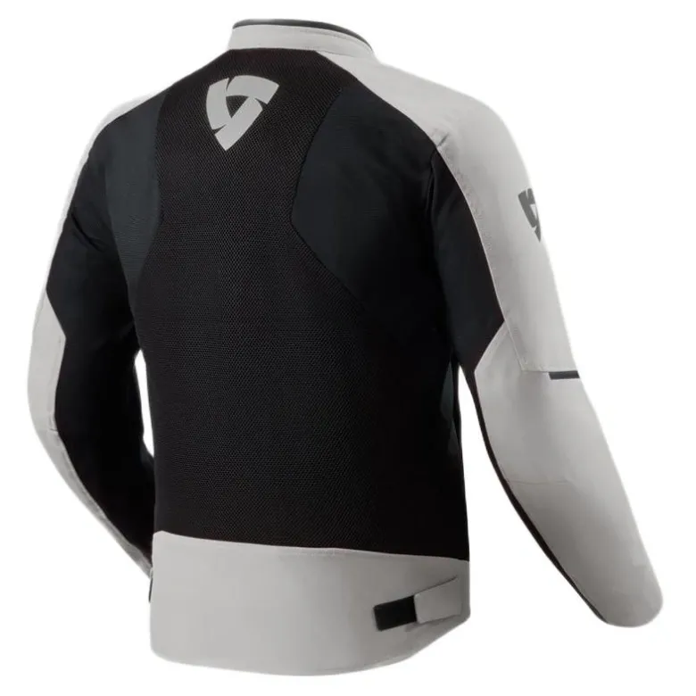 Kurtka tekstylna REVIT GT-R 4 AIR SILVER/BLACK srebrny czarny