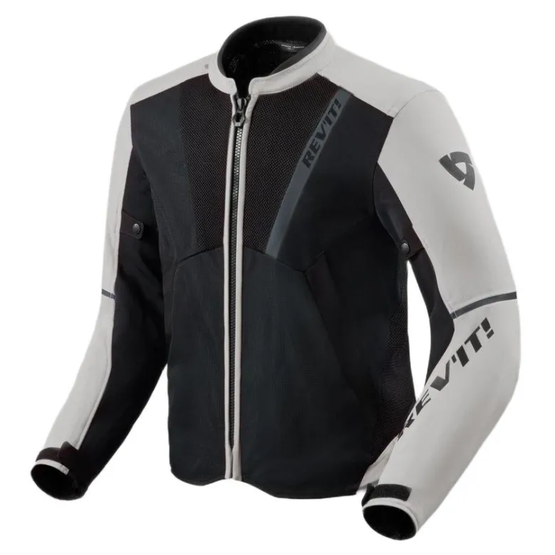 Kurtka tekstylna REVIT GT-R 4 AIR SILVER/BLACK srebrny czarny