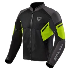Kurtka tekstylna REVIT GT-R AIR 3 BLACK/NEON YELLOW czarny żółty fluo