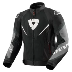 Kurtka tekstylna REVIT QUANTUM 3 AIR BLACK/WHITE czarny biały
