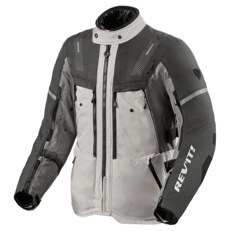 Kurtka tekstylna REVIT SAND 5 H2O SILVER/ANTHRACITE srebrny grafitowy