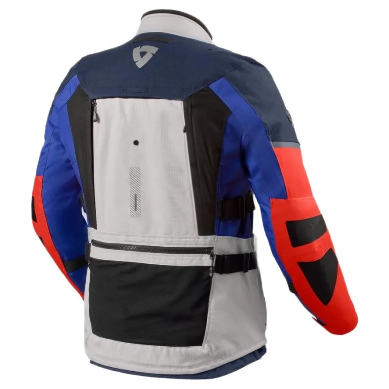Kurtka tekstylna REVIT SAND 5 H2O SIVLER/BLUE srebrny niebieski