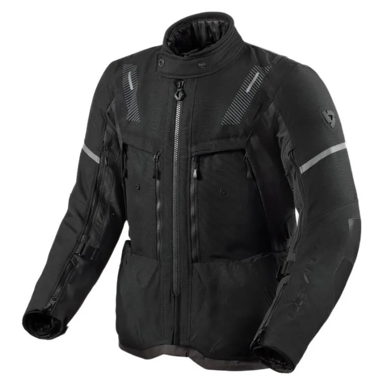 Kurtka tekstylna REVIT SAND 5 H2O BLACK/ANTHRACITE czarny szary