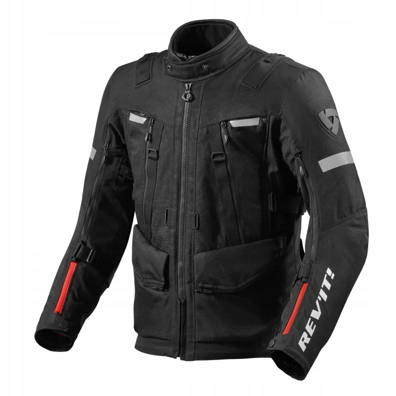 Kurtka tekstylna REVIT SAND 4 H2O BLACK czarny
