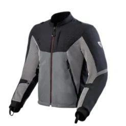 Kurtka tekstylna REVIT STRATUM GTX GREY/ANTHRACITE szary czarny czerwony