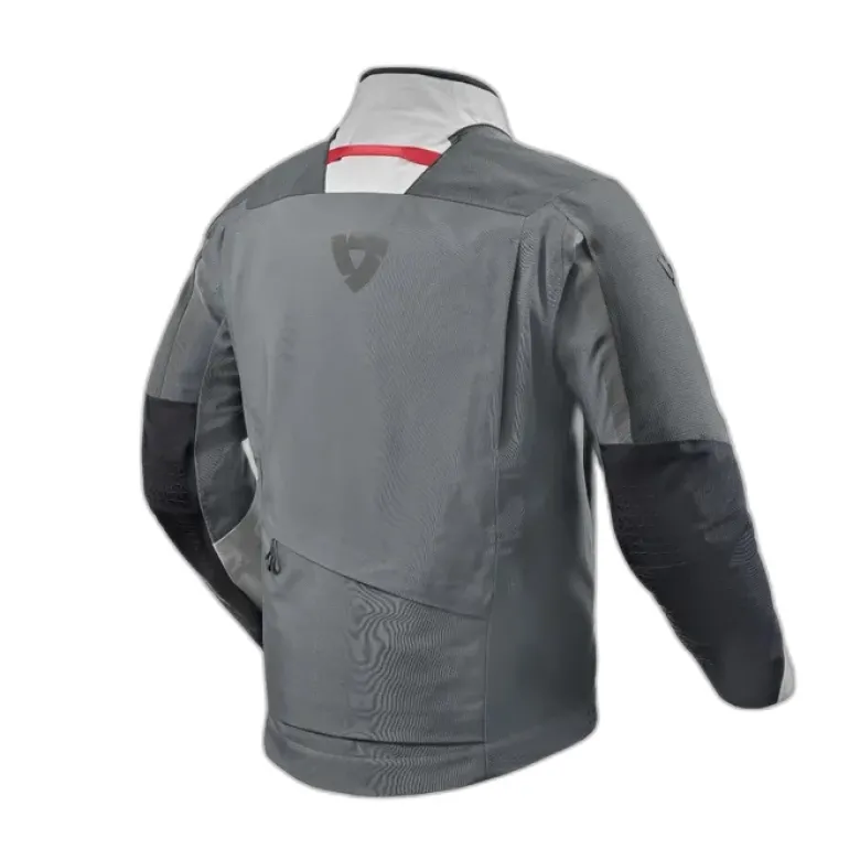 Kurtka tekstylna REVIT STRATUM GTX GREY/ANTHRACITE szary czarny czerwony