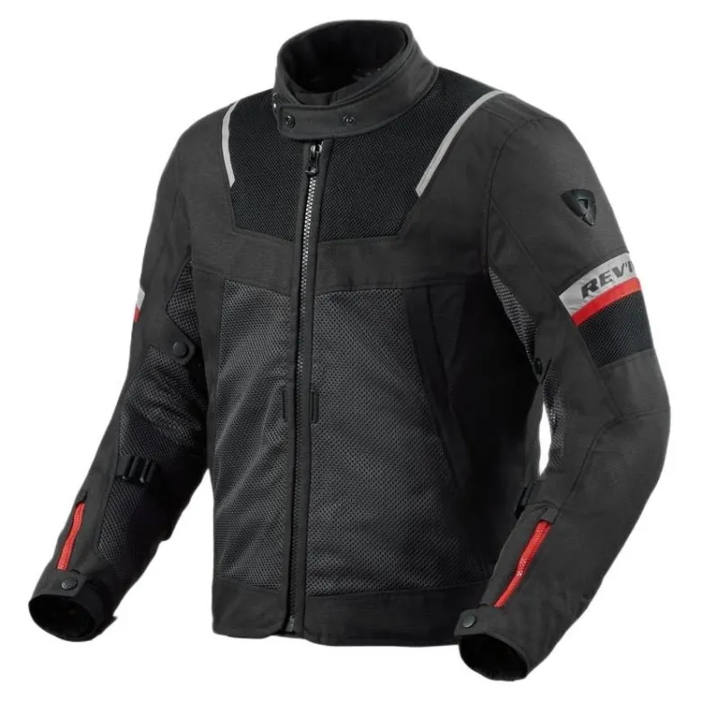 Kurtka tekstylna REVIT TORNADO 4 H2O BLACK/ANTHRACITE czarny czerwony szary
