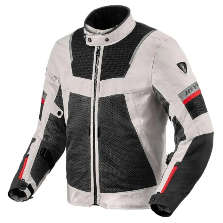 Kurtka tekstylna REVIT TORNADO 4 H2O SILVER/BLACK srebrny czarny czerwony
